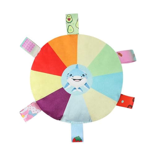 Somifa Hundespielzeug Unzerstörbar, Tauziehen Plüsch quietschendes mit Crinkle-Papier und Hundeseil, Robust Hundekauspielzeug für Welpen, kleine, mittlere, große Hunde (Hai) von Somifa
