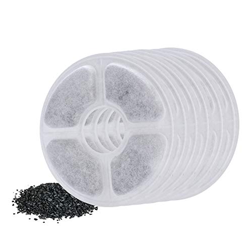Sonew 6 Stück Filter für Katzenbrunnen, Katzen Wasserbrunnen Ersatz Kohlefilter, Filter für 2L Haustier Blumenbrunnen Halten Sie Ihre Haustiere gesund Sonew 6 Stück Filter für Katzenbrunnen, Katzen Wasserbrunnen Ersatz Kohlefilter, Filter für 2L Haustier Blumenbrunnen Halten Sie Ihre Haustiere gesund von Sonew
