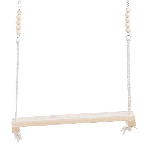Sonew Haustierhuhn und Großer Papagei Swing Stand Bar | Pinewood Kauen und Spielzeug Spielen | Natürliche Sicherheit und Unterhaltung des Lebensraums Sonew Haustierhuhn und Großer Papagei Swing Stand Bar | Pinewood Kauen und Spielzeug Spielen | Natürliche Sicherheit und Unterhaltung des Lebensraums von Sonew