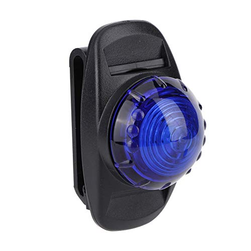 Sonew LED Luminous Pet Collar, Wasserdichtes ABS-Kunststoff-Anti-Lost-LED-Leuchtanhänger-Leuchtstoffriemenband, 2,36 X 1,38 X 1,38 Zoll (Blau) von Sonew
