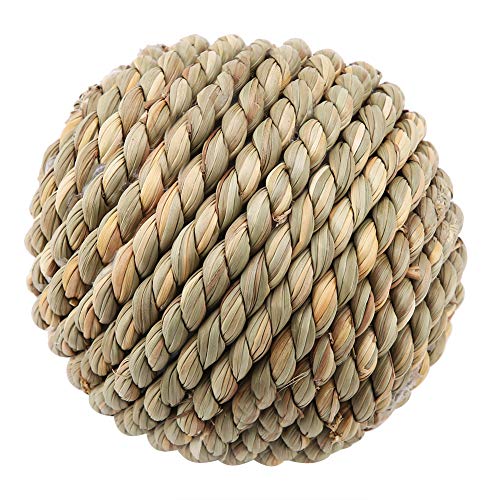 Sonew Papageien-Kaninchen-Kauübungsspielzeug: Natürlicher Wildwicke-Spielzeug-Spielball, Sicheres und Ungiftiges Trainingsgerät, Geeignet für Kleine Vögel, 10 cm Durchmesser Sonew Papageien-Kaninchen-Kauübungsspielzeug: Natürlicher Wildwicke-Spielzeug-Spielball, Sicheres und Ungiftiges Trainingsgerät, Geeignet für Kleine Vögel, 10 cm Durchmesser von Sonew