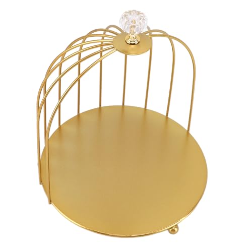 Stilvoller Vogelkäfig-Kosmetik-Organizer von Sonew: Robustes Goldenes Eisenmaterial, Einzigartiges Multifunktionales Vogelkäfig-Make-up-Präsentationsregal, Platzsparende Stilvoller Vogelkäfig-Kosmetik-Organizer von Sonew: Robustes Goldenes Eisenmaterial, Einzigartiges Multifunktionales Vogelkäfig-Make-up-Präsentationsregal, Platzsparende von Sonew