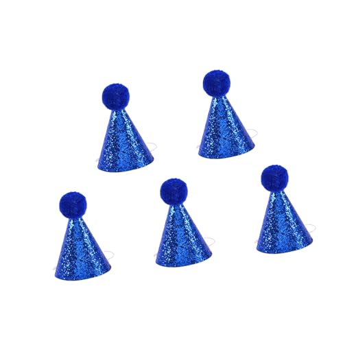 Geburtstags-Haustiermütze, Kopfbedeckung, Geburtstagskostüm, glitzernder Hut, Nieten, Pompons, Hund, Weihnachten, Katzen, Party-Zubehör Geburtstags-Haustiermütze, Kopfbedeckung, Geburtstagskostüm, glitzernder Hut, Nieten, Pompons, Hund, Weihnachten, Katzen, Party-Zubehör von Songelt