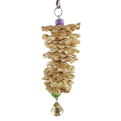 Haustier-Papageien-Vögel, natürliches Gras, gewebtes Cuttlebone-Spielzeug für Haustier, Papageien, Ara, Schnabelschleifstein mit Vogelspielzeug für Mädchen und Jungen, Klettern, lustige Haustier-Papageien-Vögel, natürliches Gras, gewebtes Cuttlebone-Spielzeug für Haustier, Papageien, Ara, Schnabelschleifstein mit Vogelspielzeug für Mädchen und Jungen, Klettern, lustige von Songelt