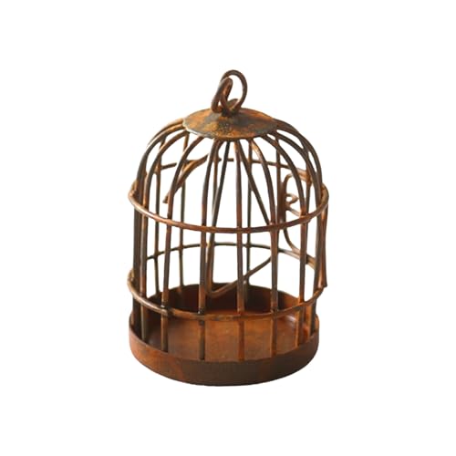 Vogelkäfig-Statue, Modell, Metalldraht, Vogelkäfig, Schlafzimmer, Zimmer, Hof, Dekoration, realistisches pädagogisches Spielzeug, Display, Modell, Haus und Garten Vogelkäfig-Statue, Modell, Metalldraht, Vogelkäfig, Schlafzimmer, Zimmer, Hof, Dekoration, realistisches pädagogisches Spielzeug, Display, Modell, Haus und Garten von Songelt