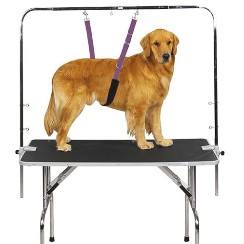 Bauchgurt für Hunde, 3 Stück, verstellbar, mit D-Ringen, zum Baden, Halteband zum Baden, für kleine, mittelgroße Hunde und Katzen, Haare, zum Schneiden von Haaren und Waschen Bauchgurt für Hunde, 3 Stück, verstellbar, mit D-Ringen, zum Baden, Halteband zum Baden, für kleine, mittelgroße Hunde und Katzen, Haare, zum Schneiden von Haaren und Waschen von Sonhomay