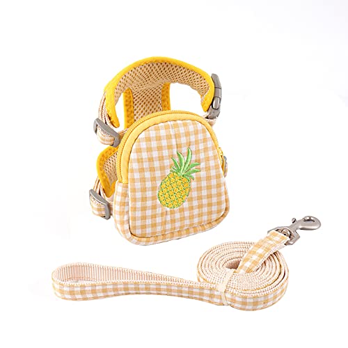 Haustier-Rucksack mit Leine, Katzengeschirr und Leine, ausbruchsicher, Katzengeschirr, Mini-Tragetasche, Rucksack, Tasche, Satteltaschen, Welpentasche für Hunde, Kätzchen, Outdoor, Spaziergänge, Haustier-Rucksack mit Leine, Katzengeschirr und Leine, ausbruchsicher, Katzengeschirr, Mini-Tragetasche, Rucksack, Tasche, Satteltaschen, Welpentasche für Hunde, Kätzchen, Outdoor, Spaziergänge, von Sonhomay