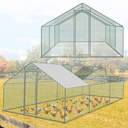 Sonnewelt Freilaufgehege 3x6x2m Hühnerstall Verzinkter Stahl Kleintierstall Hühnerhaus Dach Geflügelstall mit Sonnenschutzdach und Tür für Haustierkäfig Hühnerkäfig Vogelkäfig Kleintiere Pflanzen Sonnewelt Freilaufgehege 3x6x2m Hühnerstall Verzinkter Stahl Kleintierstall Hühnerhaus Dach Geflügelstall mit Sonnenschutzdach und Tür für Haustierkäfig Hühnerkäfig Vogelkäfig Kleintiere Pflanzen von Sonnewelt