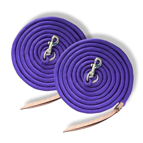 4,3 m Poly-Führungsseil, 2er-Pack für Pferde, Trainingsleine, mit starken Bolzenschnappen, Violett 4,3 m Poly-Führungsseil, 2er-Pack für Pferde, Trainingsleine, mit starken Bolzenschnappen, Violett von Sony Interactive Entertainment