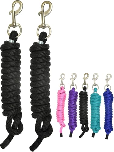 Stabile Poly-Führungsseile für Pferde und Nutztiere, 1,6 cm breit, Bolzenverschluss, 2 Stück Stabile Poly-Führungsseile für Pferde und Nutztiere, 1,6 cm breit, Bolzenverschluss, 2 Stück von Sony Interactive Entertainment