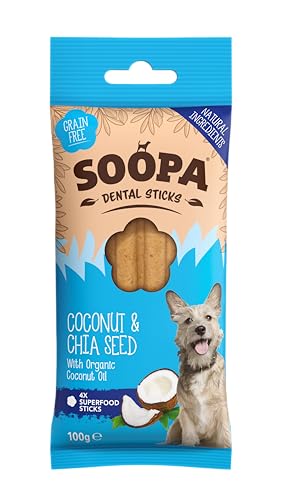 Soopa Dental Stick Kokosnuss & Chia Samen von Soopa