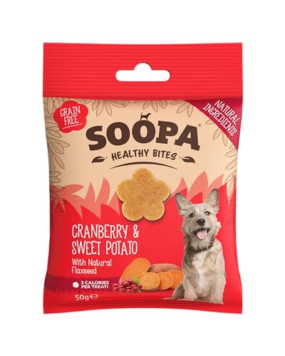 Soopa Zahnpflege-Sticks mit Cranberry / Süßkartoffel Geschmack, 50 g von Soopa