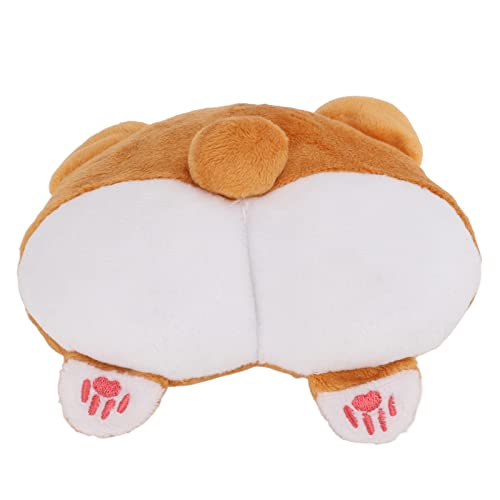 Sorandy Corgi Arsch Plüsch Kauspielzeug mit Quietschendem Hunde Hintern, Niedliches Braunes Corgi Hund Arsch Haustier Zahnreinigungsspielzeug mit Hochwertigem, Ultrafeinem Polyesterfaser Sorandy Corgi Arsch Plüsch Kauspielzeug mit Quietschendem Hunde Hintern, Niedliches Braunes Corgi Hund Arsch Haustier Zahnreinigungsspielzeug mit Hochwertigem, Ultrafeinem Polyesterfaser von Sorandy