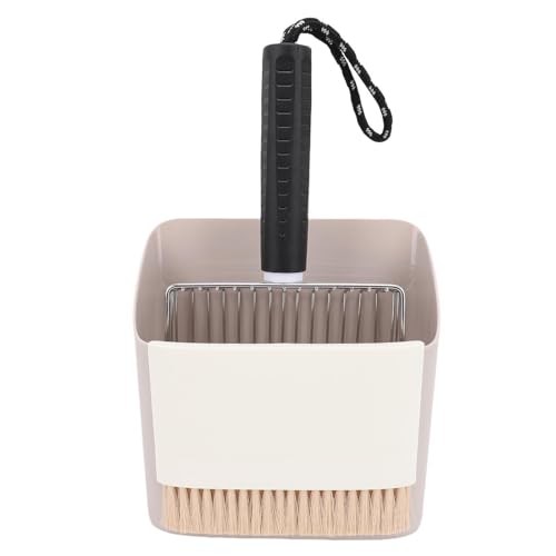 Sorandy Katzenstreu Scooper -Set, Tragbarer Kätzchenkotheber mit Staubpan, Kleiner Besen, Edelstahl -Mesh Katze Katzentoop, Haustierreinigungswerkzeug für Zuhause, Gartenarbeit, Strand Sorandy Katzenstreu Scooper -Set, Tragbarer Kätzchenkotheber mit Staubpan, Kleiner Besen, Edelstahl -Mesh Katze Katzentoop, Haustierreinigungswerkzeug für Zuhause, Gartenarbeit, Strand von Sorandy