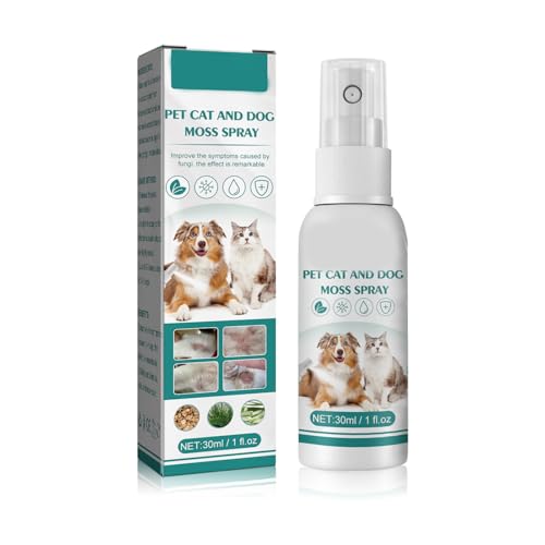 Genesungs- und Juckreizspray für Hunde und Katzen, Krätze, 30 ml, Katzen-Ekzem-Spray, zur Behandlung von Juckreiz von Sorrowso