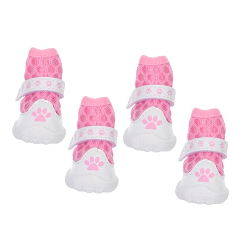 1 Set Hundeschuhe Outdoor Hundestiefel – Atmungsaktive Mesh Haustier Welpenstiefel Pfotenschutz Für Auf Heißen Straßen Im Sommer Laufen Outdoor Aktivitäten 1 Set Hundeschuhe Outdoor Hundestiefel – Atmungsaktive Mesh Haustier Welpenstiefel Pfotenschutz Für Auf Heißen Straßen Im Sommer Laufen Outdoor Aktivitäten von Sosoport