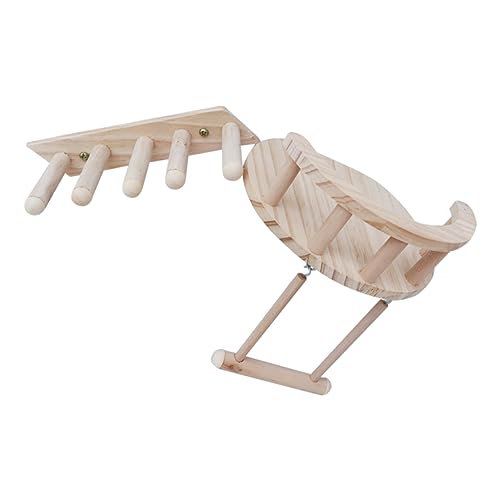 Sosoport Spielzeug Für Hamster Kleintier Spielzeug Set Leiter Schaukel Für Chinchilla Meerschweinchen Papagei Holz Haustier Zubehör Sosoport Spielzeug Für Hamster Kleintier Spielzeug Set Leiter Schaukel Für Chinchilla Meerschweinchen Papagei Holz Haustier Zubehör von Sosoport