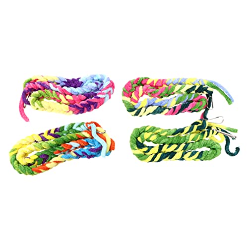 Sosoport 4stücke Teiliges Kletterseil Für Vögel Und Hamster Hängematte Schwingbrücke Und Spielzeug Für Kleine Papageien Und Nager Aktivität Und Spielzeit Sosoport 4stücke Teiliges Kletterseil Für Vögel Und Hamster Hängematte Schwingbrücke Und Spielzeug Für Kleine Papageien Und Nager Aktivität Und Spielzeit von Sosoport
