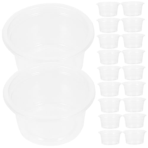Sosoport 40stücke Transparente Reptilienfutter Und Wasserschalen Kompakte Futter Und Trinkbecher Für Schildkröte Und Andere Kleine Tiere Sosoport 40stücke Transparente Reptilienfutter Und Wasserschalen Kompakte Futter Und Trinkbecher Für Schildkröte Und Andere Kleine Tiere von Sosoport