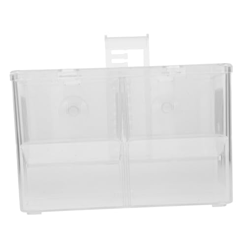 Sosoport Fish Divider Box Mit Saugnapf Aquarium Brutkasten Für Tropische Fische Transparente Zuchtbox Für Sichere Aufzucht Von Fischbrut Und Fischnachwuchs Und Langlebig von Sosoport