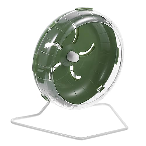 Sosoport Guinea-Rad Großes Hamster-laufrad Ständer Geräuschloses Übungsspielzeug für Chinchilla-rennmäuse Sosoport Guinea-Rad Großes Hamster-laufrad Ständer Geräuschloses Übungsspielzeug für Chinchilla-rennmäuse von Sosoport