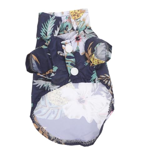 Sosoport Hawaiianisches Sommer T-Shirt Für Kleine Hunde Atmungsaktive Bequeme Hundekleidung XL Für Kostümpartys Und Tägliches Tragen Stilvolles Design Mit Kokosnussbaum- von Sosoport