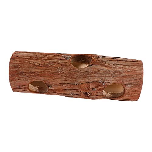 Sosoport 1stück Tunnel Für Kleintiere Hamster Holzröhre Langer Spieltunnel Natürlichem Für Hamster Meerschweinchen Und Andere Kleine Haustiere Verstecken Und Entspannen von Sosoport