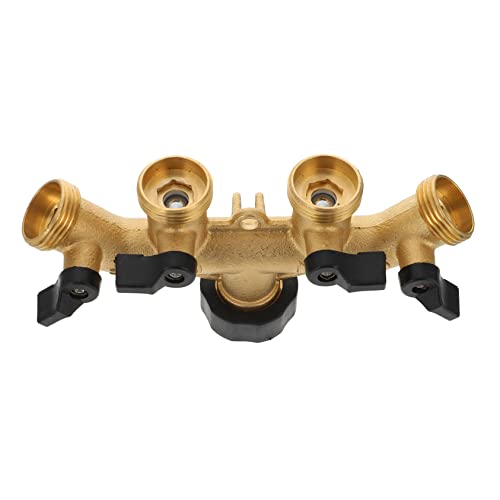 Sosoport -Messing-gartenschlauchverteiler Schlauchadapter Wassersplitter Für Gartenanschluss Sosoport -Messing-gartenschlauchverteiler Schlauchadapter Wassersplitter Für Gartenanschluss von Sosoport