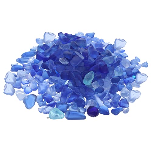 Sosoport 1 Satz Aquarienkies Polierte Felsen Aquariumdekorationen Groß Dekosteine ​​für Vase Erbse Luftstein Für Aquarien Teich Kleines Aquarium Panzer Stand Wasser- Pflanzsteine Glassand von Sosoport