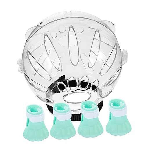 Sosoport 1 Satz Chirurgischer Helm Für Katzen Kätzchenhaubenbezug Katzenhöhle Katzenklarer Helm Bausatz Kätzchen Schnauze Katzenpflegehaube Katzenkratzer Katzenblasenmaulkorb Kieselgel Sosoport 1 Satz Chirurgischer Helm Für Katzen Kätzchenhaubenbezug Katzenhöhle Katzenklarer Helm Bausatz Kätzchen Schnauze Katzenpflegehaube Katzenkratzer Katzenblasenmaulkorb Kieselgel von Sosoport