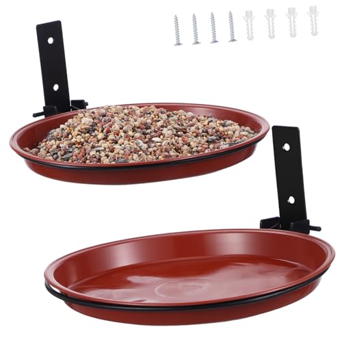 Sosoport 1 Satz Doppelschichtige Multifunktionsfütterung Vogelnest Baummontiertes Vogelhäuschen Birdfeeder Futterspender Vogelfutter Futter Für Vogelhäuschen Vogelbad Im Freien Meise Eisen von Sosoport