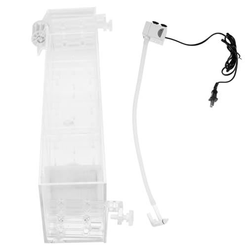 Sosoport Box mit 6 Rosten Wasserreiniger für Aquariumpumpe Acryl-tropfbox von Sosoport