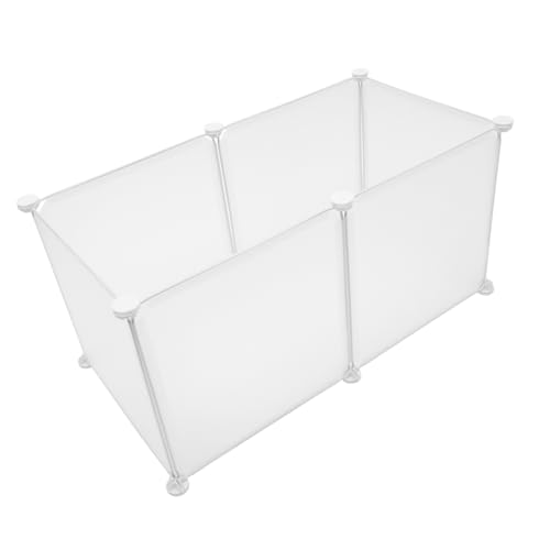 Sosoport 1 Satz Hamster Gehege Mini-Zaun-Spielzeug Haustier Laufstall Hasenkäfig Für Drinnen Kaninchenstall Im Freien Haustier Outdoor-laufstall Für Katzen Kaninchenkiste Weiß Harz Sosoport 1 Satz Hamster Gehege Mini-Zaun-Spielzeug Haustier Laufstall Hasenkäfig Für Drinnen Kaninchenstall Im Freien Haustier Outdoor-laufstall Für Katzen Kaninchenkiste Weiß Harz von Sosoport