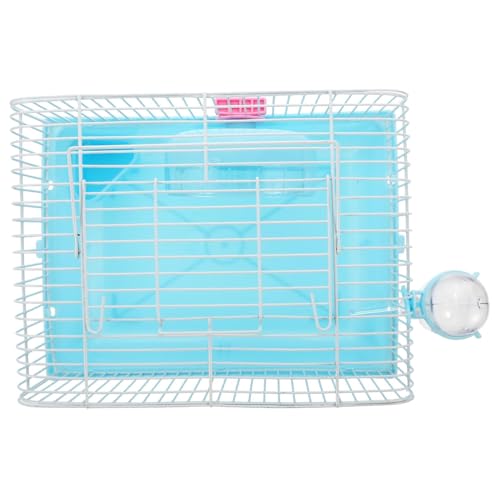 Sosoport Tragbarer Hamsterträger Reisekäfig Für Haustiere Mit Schüssel Spielzeug Und Wasserspender Für Hamster von Sosoport