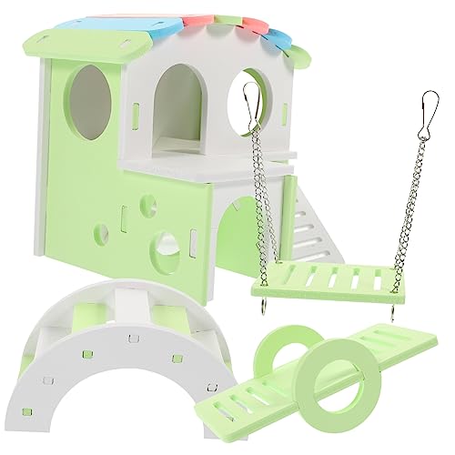 Sosoport Hamsterspielzeug Meerschweinchen Zubehör Versteck Leiter Und Schaukel Buntes Haustier Spielzeug Set Sosoport Hamsterspielzeug Meerschweinchen Zubehör Versteck Leiter Und Schaukel Buntes Haustier Spielzeug Set von Sosoport