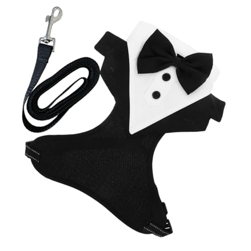 Sosoport 1satz Hundetuxedo Geschirr Mit Verstellbarem Bowtie Für Hunde Atmungsaktives Und Bequemes Design Für Hochzeiten Partys Und Besondere Anlässe von Sosoport