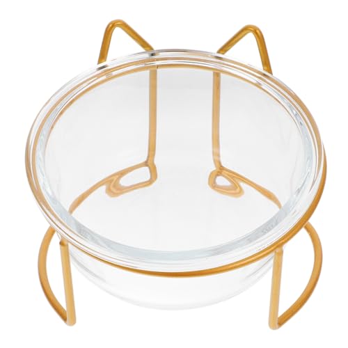 Sosoport Katzennapfständer Kätzchennäpfe Katzenfutternapf Frischwassernapf Für Katzen Haustier-nackenschutznapf Glas-tierfutternapf Sosoport Katzennapfständer Kätzchennäpfe Katzenfutternapf Frischwassernapf Für Katzen Haustier-nackenschutznapf Glas-tierfutternapf von Sosoport