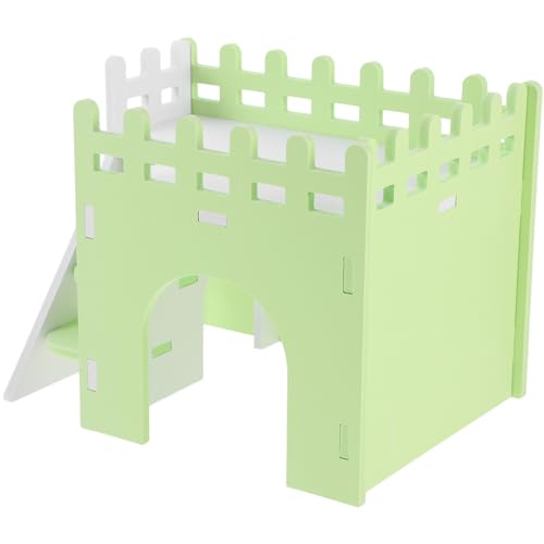 Sosoport 1 Satz Kleintierhaus für Hamster Meerschweinchen Buntes Versteck mit Rampe Gemütliche Villa für Kleine Tiere Sicher und Langlebig Rückzugsort Sosoport 1 Satz Kleintierhaus für Hamster Meerschweinchen Buntes Versteck mit Rampe Gemütliche Villa für Kleine Tiere Sicher und Langlebig Rückzugsort von Sosoport