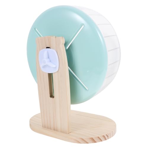Sosoport Hamsterspielzeug: Laufrad mit Holzsockel Kompaktes Übungsspielzeug für Den Käfig Kleiner Haustiere Sosoport Hamsterspielzeug: Laufrad mit Holzsockel Kompaktes Übungsspielzeug für Den Käfig Kleiner Haustiere von Sosoport
