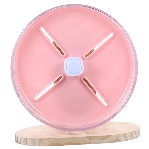 Sosoport Stille Hamster Rad Spielzeug Pet Übung Rad Hamster Zubehör 20cm Kompakte Rad Chinchilla Spielzeug von Sosoport