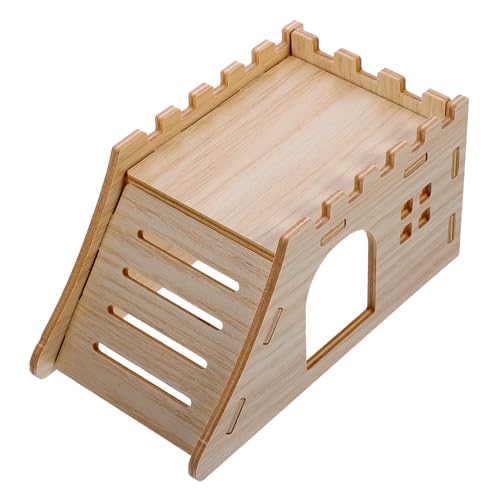 Sosoport Doppeltes Holzhaus Für Kleintiere Mit Rampe Als Schlaf Und Spielplatz Für Hamster Chinchillas Und Meerschweinchen Robust Und Wiederverwendbar Sosoport Doppeltes Holzhaus Für Kleintiere Mit Rampe Als Schlaf Und Spielplatz Für Hamster Chinchillas Und Meerschweinchen Robust Und Wiederverwendbar von Sosoport