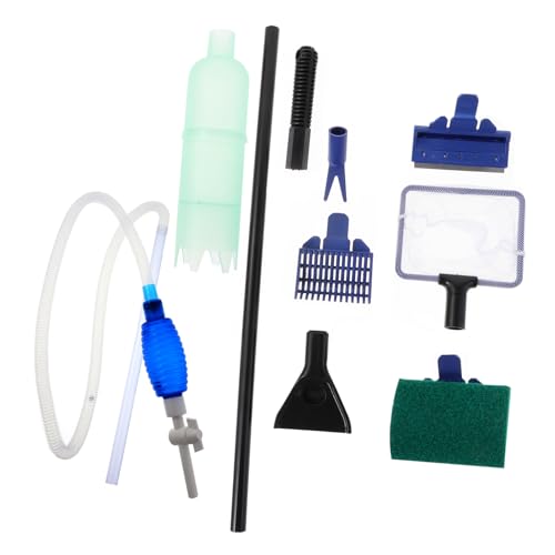 Sosoport 1satz Fischtank-reinigungsset Mit Siphon-wasserwechselgerät Und Reinigungsbürste Kiesreiniger Für Aquarien Wasserwechsel Und Pflege Für Gesunde Fische Sosoport 1satz Fischtank-reinigungsset Mit Siphon-wasserwechselgerät Und Reinigungsbürste Kiesreiniger Für Aquarien Wasserwechsel Und Pflege Für Gesunde Fische von Sosoport