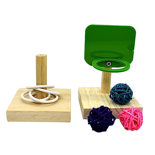 Sosoport Papagei Spielzeug Vogelkäfig Basketball 1 Set Papagei Spiel Vogel Werfen Spielzeug Sicher Für Papageien Sosoport Papagei Spielzeug Vogelkäfig Basketball 1 Set Papagei Spiel Vogel Werfen Spielzeug Sicher Für Papageien von Sosoport