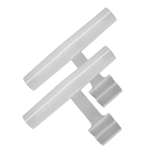 Sosoport 1 Satz Vogelfütterer Vogelfutterhalter Vogelfutterzubehör Käfige Futterspender Für Käfig Vogelhäuschen Futternapf Für Vögel, Barsch Futternapf Für Vogelkäfig, Barsch Acryl Weiß 2st von Sosoport