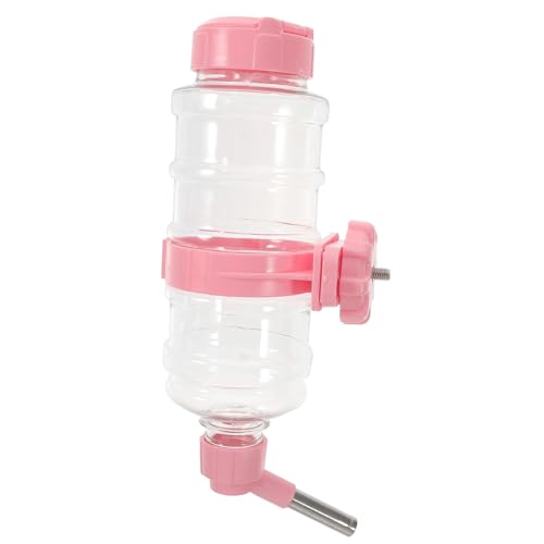 Sosoport Automatischer Futter- Und Wasserspender Für Haustiere 473 Ml Auslaufsicherer Spender Für Hamster Und Hängende Wasserflasche Für Sauberes Frisches Wasser von Sosoport
