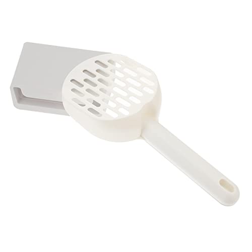Sosoport 1 Set-Box Schaufel Für Katzenstreu Spülbar Scoop Futterspender Reinigungsset Für Haustiere Verklumpung Fallensteller Bausatz Reiniger Wurmkur Behälter Katzenzubehör Liner Weiß Abs von Sosoport