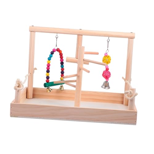 Sosoport Papagei-ständer-Spielzeug Haustier-vogelkäfig-schaukel-Spielzeug Buntes Kauspielzeug Einfache Installation Für Vögel Sosoport Papagei-ständer-Spielzeug Haustier-vogelkäfig-schaukel-Spielzeug Buntes Kauspielzeug Einfache Installation Für Vögel von Sosoport