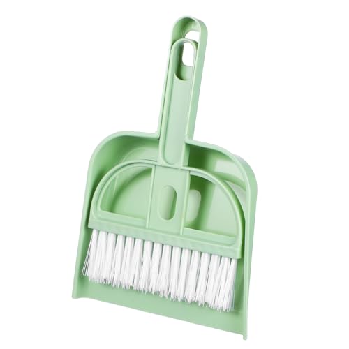 Sosoport Tragbarer Haustierkäfigreiniger Mini-handbesen Kehrschaufel-Set Für Katzen-/hundekäfig-katzentoilette von Sosoport