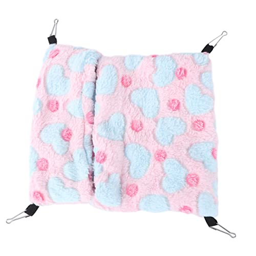 Sosoport 1 Stück Hängendes Schlafsack für Kleine Haustiere Warmes Hammock Nest für Hamster Igel Eichhörnchen und Meerschweinchen Installieren mit Langlebigen Ketten für Winterkomfort Sosoport 1 Stück Hängendes Schlafsack für Kleine Haustiere Warmes Hammock Nest für Hamster Igel Eichhörnchen und Meerschweinchen Installieren mit Langlebigen Ketten für Winterkomfort von Sosoport