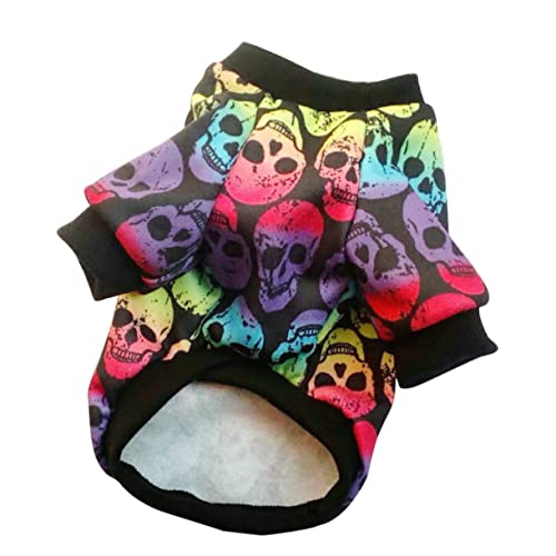Sosoport 1 Stück Halloween Haustier Sweatshirt Pfote Hundemantel Hunde Hoodies Kostüm Lustiges Hundekleid Hundekleidung Chihuahua Kleidung Anzug Weste Haustier Party Kleidung von Sosoport